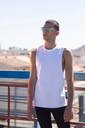 Men's flared tank top - SF Clothing