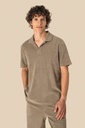 Eco-friendly men's Terry Towel polo shirt - Spasso