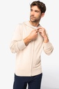 Eco-friendly Men's Lyocell Full zip Hooded Jumper - Spasso
