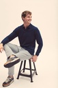 Premium Long-Sleeved Polo shirt (63-310-0) - Fruit of the Loom