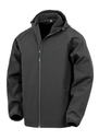 Men's 3-layer recycled softshell jacket with hood - Result