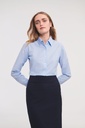 Ladies' Long-Sleeved Oxford Shirt - Russell