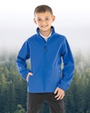 2-layer recycled softshell jacket for kids - Result