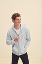 Men's Premium Full Zip Hooded Sweatshirt (62-034-0) - Fruit of the Loom