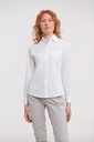 Ladies' Long-Sleeved Pure Cotton Poplin Shirt - Russell