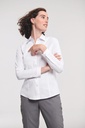 Ladies' Long-Sleeved Herringbone Shirt - Russell
