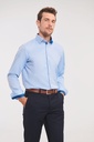 Long-sleeved Herringbone Shirt - Russell