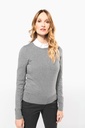 Ladies' crew neck Supima® jumper - Kariban Premium