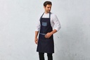 Domain Denim bib apron - Premier