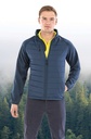 Black compass padded soft shell jacket - Result