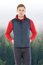 Black compass padded soft shell gilet - Result