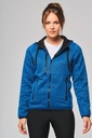 Ladies’ heather hooded jacket - PROACT®