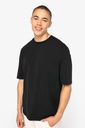 Eco-friendly men's washed effect oversized t-shirt - Native Spirit