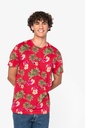 Eco-friendly men’s tropical print t-shirt - Native Spirit