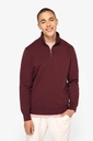 Men’s eco-friendly zip high neck sweatshirt - Native Spirit