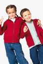 Eco-friendly kids’ full zip hooded sweatshirt - Native Spirit