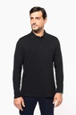 Men's long-sleeved Supima® polo shirt - Kariban Premium