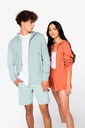 Eco-friendly unisex French Terry full zip hooded sweatshirt - Native Spirit