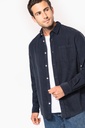 Men's long-sleeved corduroy shirt - Kariban