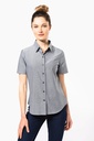 Ladies' short-sleeved Oxford shirt - Kariban