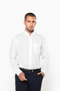 Men's long-sleeved mandarin collar shirt - Kariban