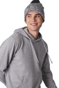 Bobble beanie with turn-up. - K-up