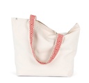 Large recycled flat bottom shopping bag - Kimood