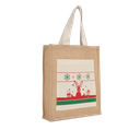 Shopping bag with Christmas patterns - Kimood
