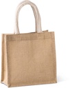 Jute canvas tote - small - Kimood
