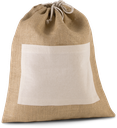Jute drawstring bag - Kimood