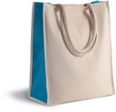 Cotton/jute tote bag - 23 L - Kimood