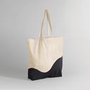 Organic hold-all bag with whirlwind print - Westford Mill