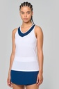 Ladies' two-tone padel tank top - PROACT®