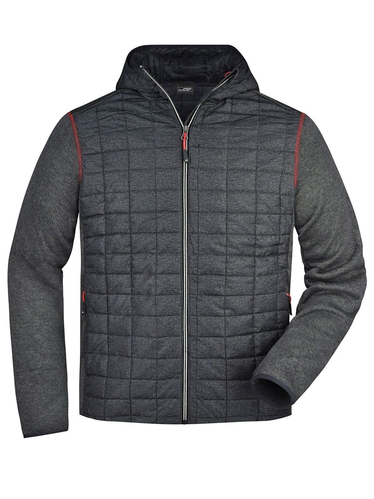 Men's Knitted Hybrid Jacket · 2
