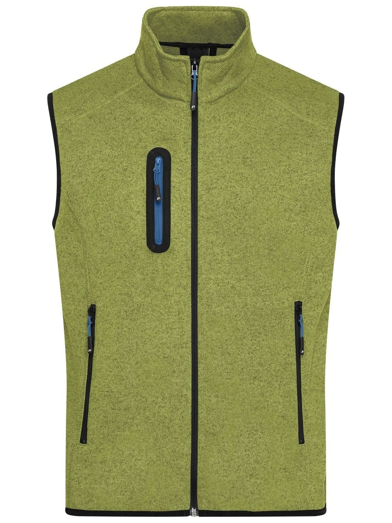 Men's Knitted Fleece Vest · 2