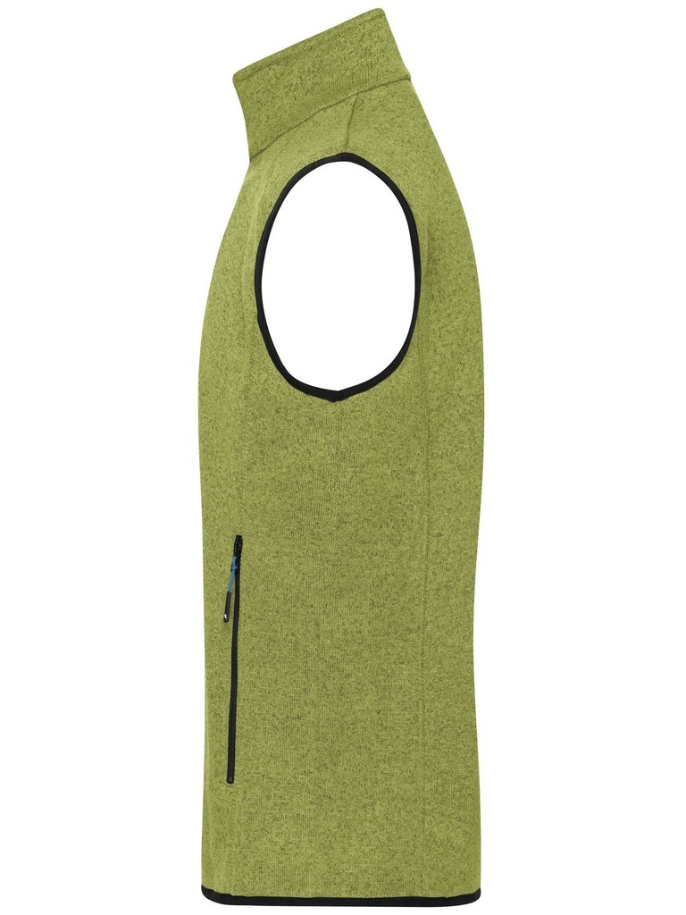 Men's Knitted Fleece Vest · 3
