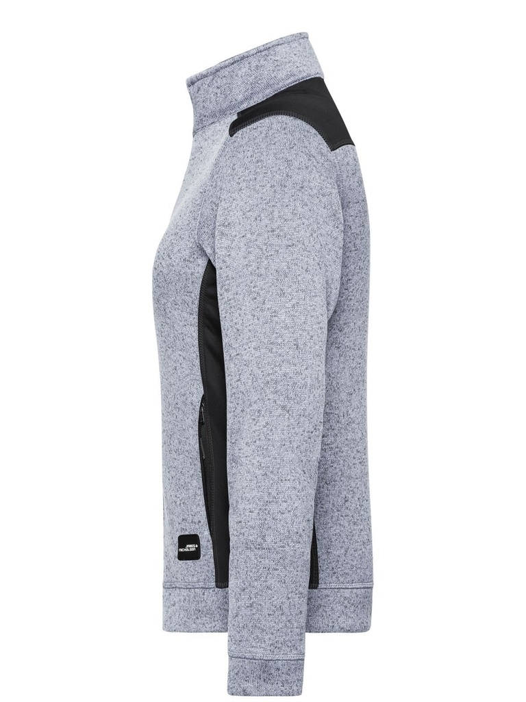Ladies' Knitted Workwear Fleece Jacket - Strong · 3