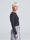 Women's Long Sleeved Cropped T · 3