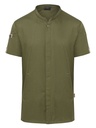 Chefs Jacket Short-Sleeve Green Generation · 2