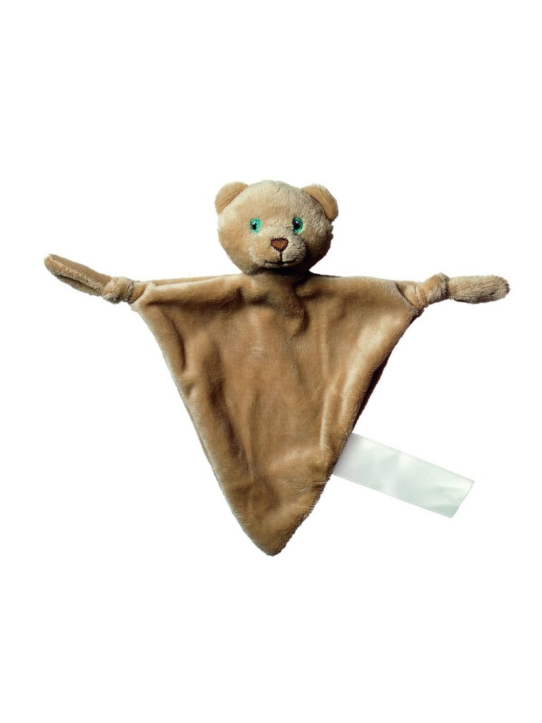 Cuddle blanket bear, triangular · 2