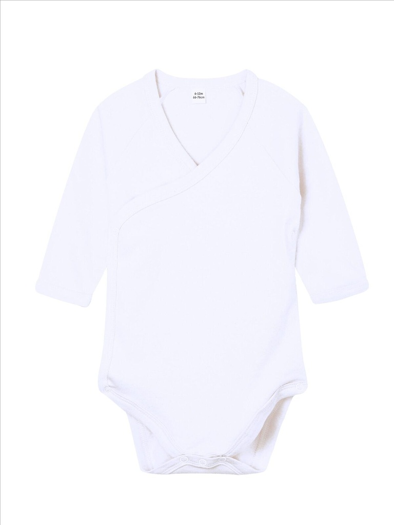 Baby Long Sleeve Kimono Bodysuit · 2