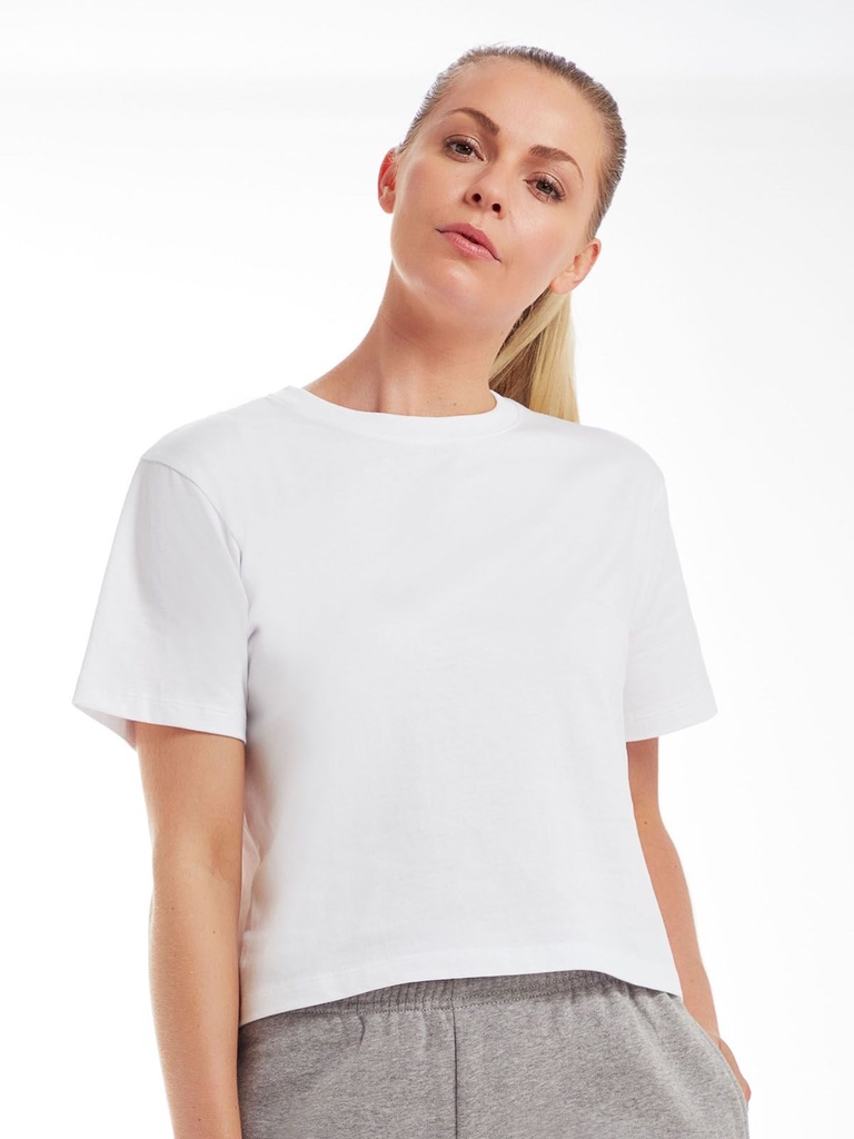 Women's Cropped Heavy T · 2