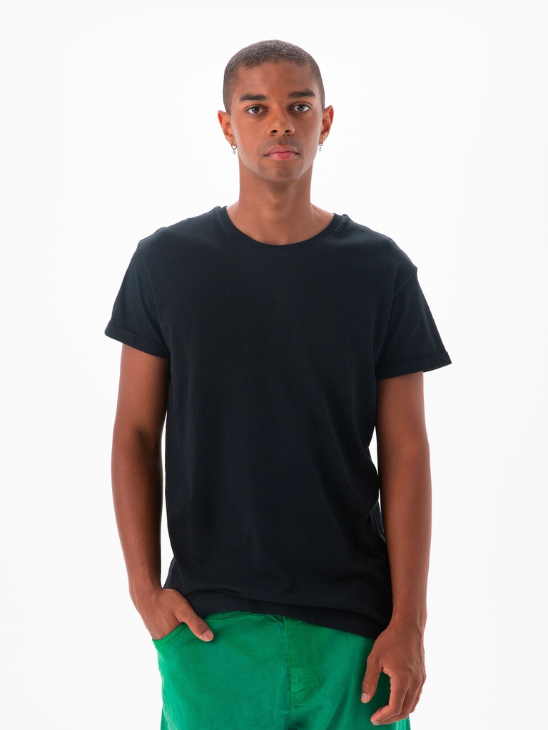 Men's Organic Roll Sleeve T · 2