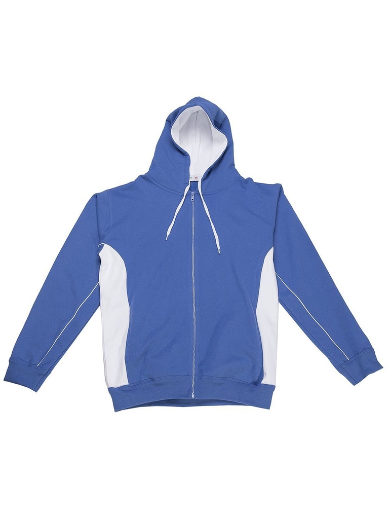 Contrast Hooded Sweat Full Zip · 2
