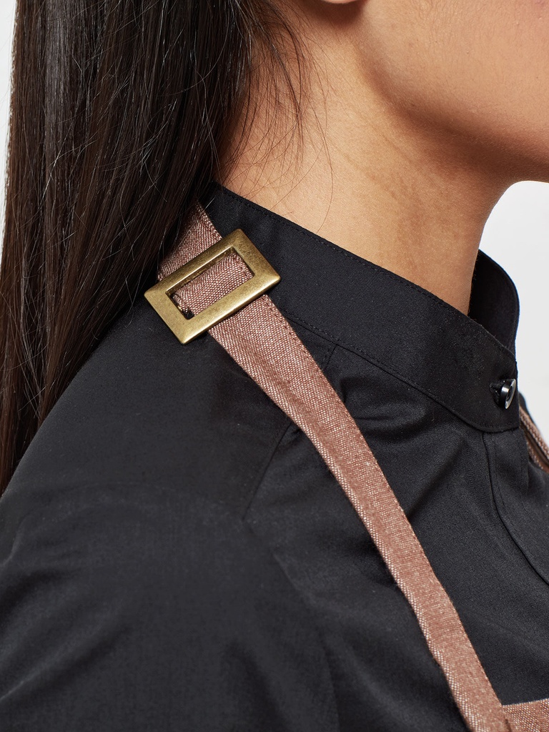 Organic Denim Fairtrade Bib Apron · 2