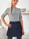 Jeans Stitch Denim Waist Apron · 3