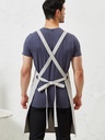 Cross Back "Barista" Bib Apron · 2