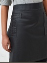 Division Waxed Look Denim Waist Apron · 2
