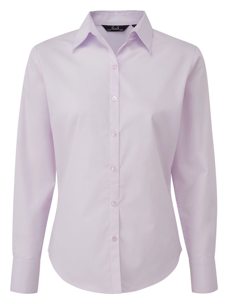 Poplin Long Sleeve Blouse · 2