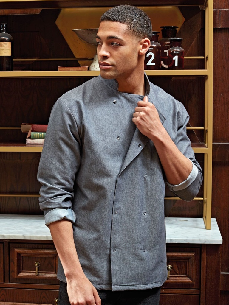 Denim Chef's Jacket · 3